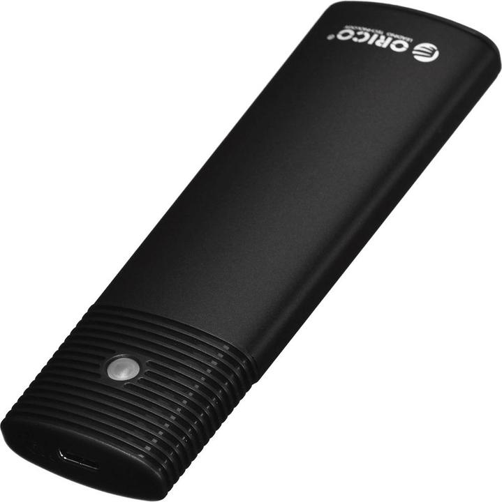 Actual product image Orico M.2 NVMe External Enclosure, PWM2-G2-BK-EP, USB-C, 10Gbps (Black) (M.2 2230, M.2 2260, M.2 2280, M.2 2242)