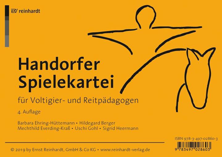 Actual product image Handorf games card index for Voltig.54004 (German)