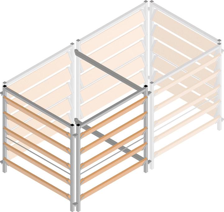 Image du produit Bellissa Kit d'extension composteur bois/métal