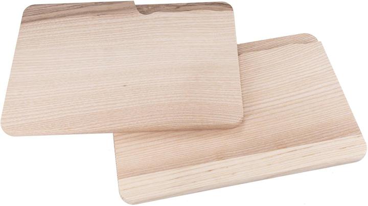 Actual product image La Mia! Rectangular ash chopping board - 27 x 18 x 1.5 cm untreated