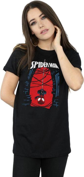 Immagine prodotto Spider-Man Hanging Sketch Maglietta Ampia Donna (XXL)