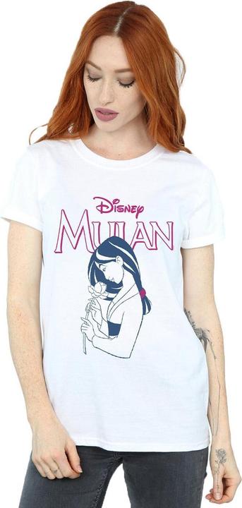 Immagine prodotto Disney Mulan Magnolia Line Maglietta Ampia Donna (L)