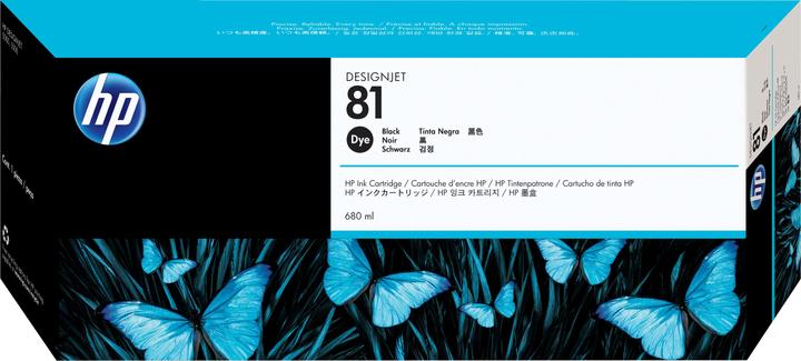 Actual product image HP C4930A81 ink cartridge black 1,400 pages 680ml Black DesignJet D 5800 5000 (FC)
