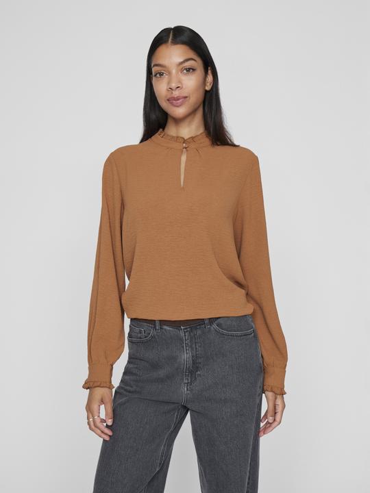 Produktbild Vila High Neck Oberteil mit langen Ärmeln (38)