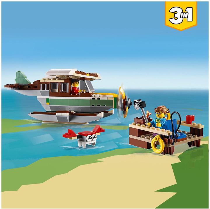 Immagine prodotto LEGO Casa galleggiante (31093, LEGO Creator 3-in-1)