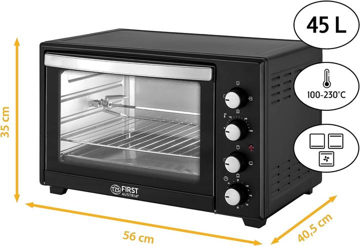 Produktbild TZS First Austria Minibackofen