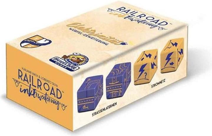 Immagine prodotto Fata Morgana Gioco di famiglia Railroad Ink: Espansione dell'elettricità (Tedesco)