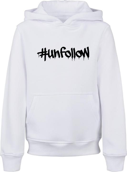 Produktbild Merchcode Unfollow front X Basic Kids Hoody - 176501 (158)