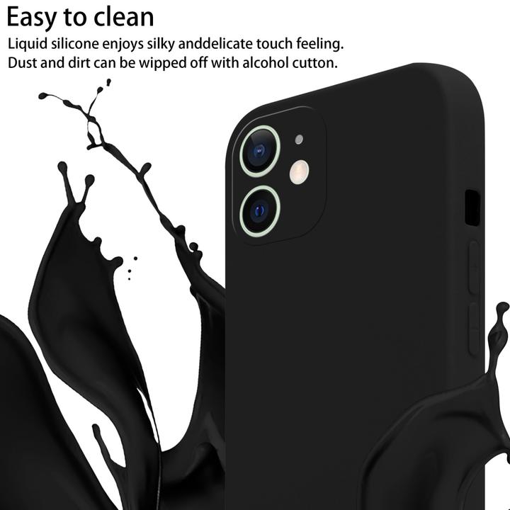 Actual product image Cadorabo TPU Cover Mobile Phone Chain Liquid (Apple iPhone 12 mini)