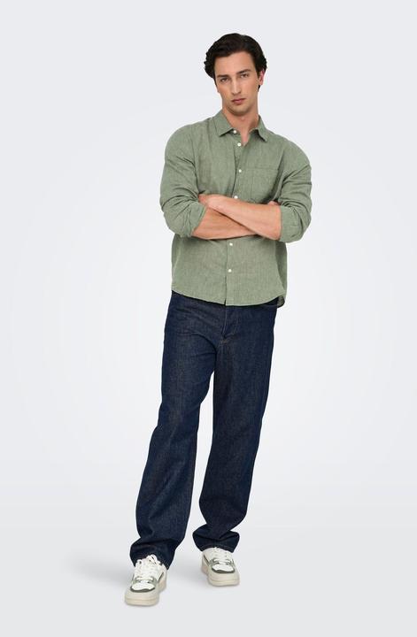 Immagine prodotto Only & Sons Onscaiden Life Reg Ls 1 Pkt Shirt Noos (L)