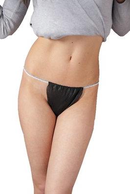 Image du produit Wellness Slip jetable femme noir 100 pces