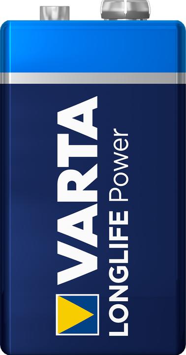 Actual product image Varta LONGLIFE Power (1 pcs., 9V Block, 580 mAh)
