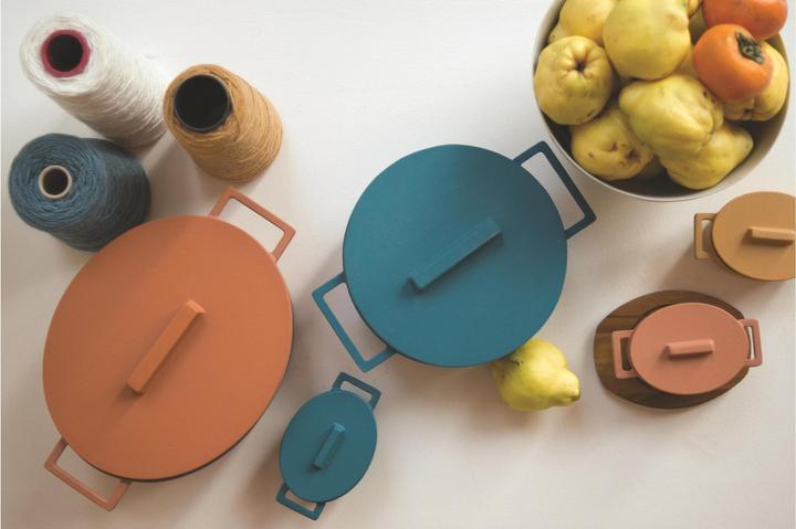 Image du produit Sambonet Cocotte Terra Cotta Cotto Curry, 24.5 cm (24.24 cm, Cocotte + faitout, Fonte)