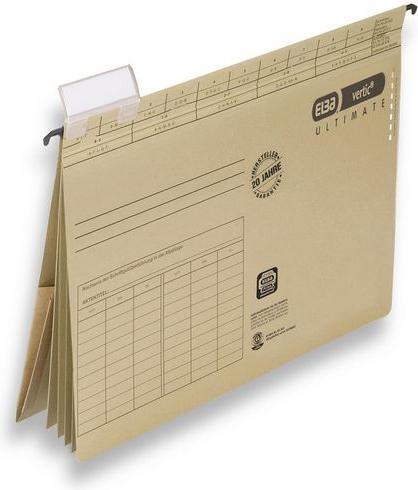 Actual product image Elba Suspension files Vertic Ultimate DIN A4 Brown cardboard 85448 (A4, 25 x)