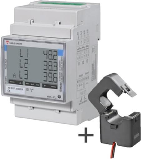 Immagine prodotto Wallbox Misuratore di potenza trifase fino a 250A, EM330 (0.05 A)