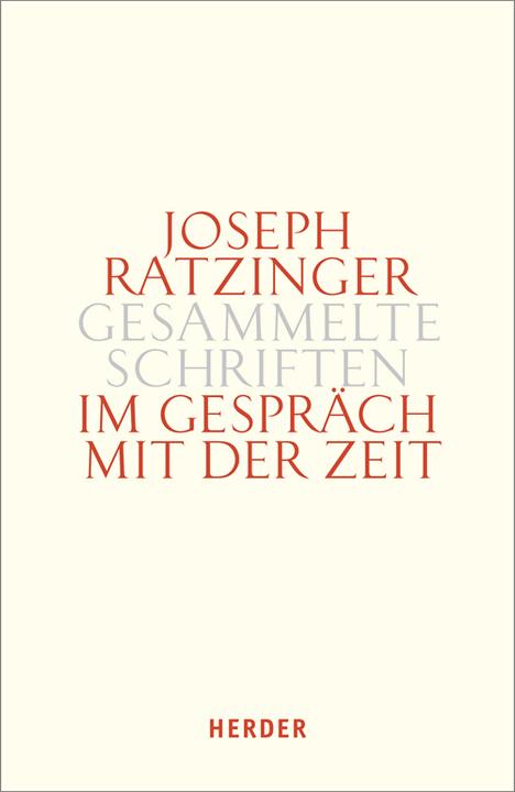 Produktbild Im Gespräch mit der Zeit (Deutsch, Joseph Ratzinger, 2017)