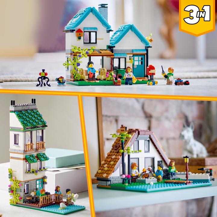 Actual product image LEGO Cosy house (31139, LEGO Creator 3-in-1)