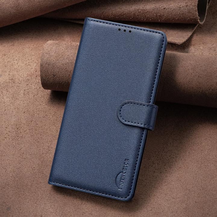 Produktbild Binfen Color Galaxy S25 / S24 - BINFEN Leder Etui Hülle mit RFID Blocker (Samsung Galaxy S25, Samsung Galaxy S24)