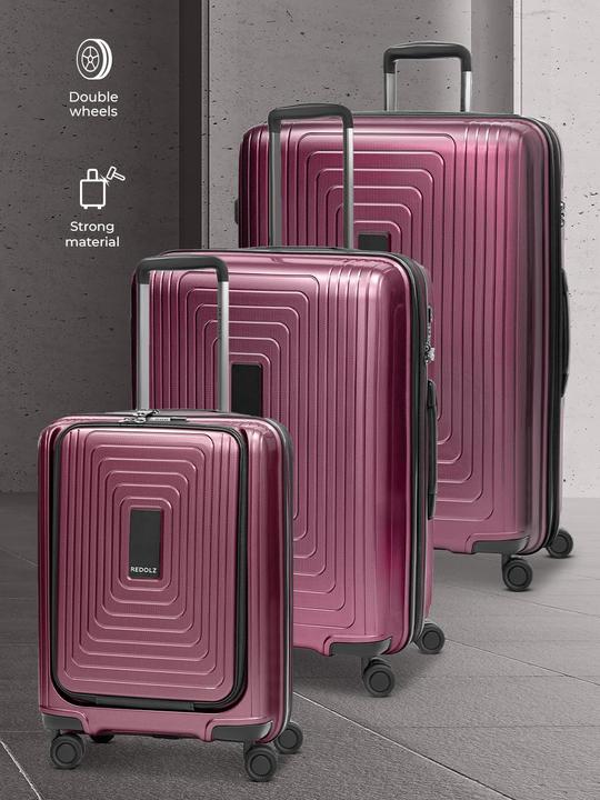 Produktbild Redolz Essentials 14 3-Set 4-Rollen Kofferset 3 teilig (249 l, XL (ab 115l))