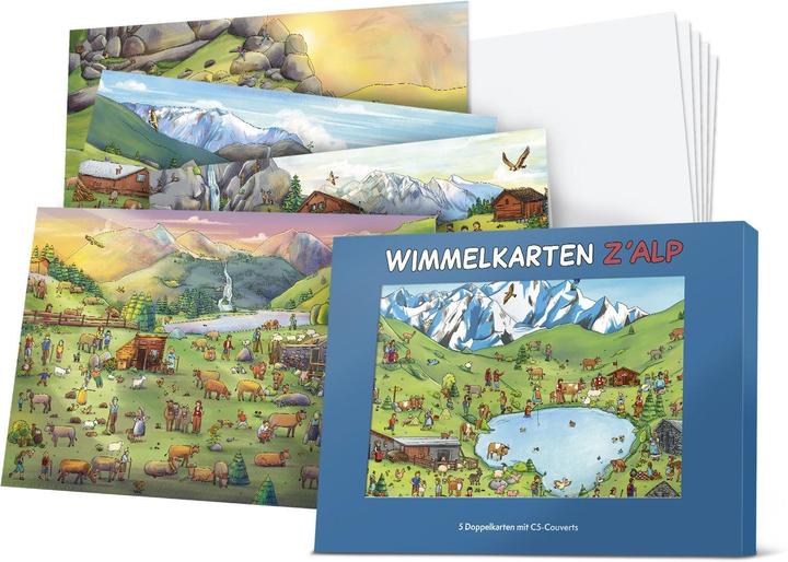 Produktbild Wimmelkarten z'Alp (1 Stk.)
