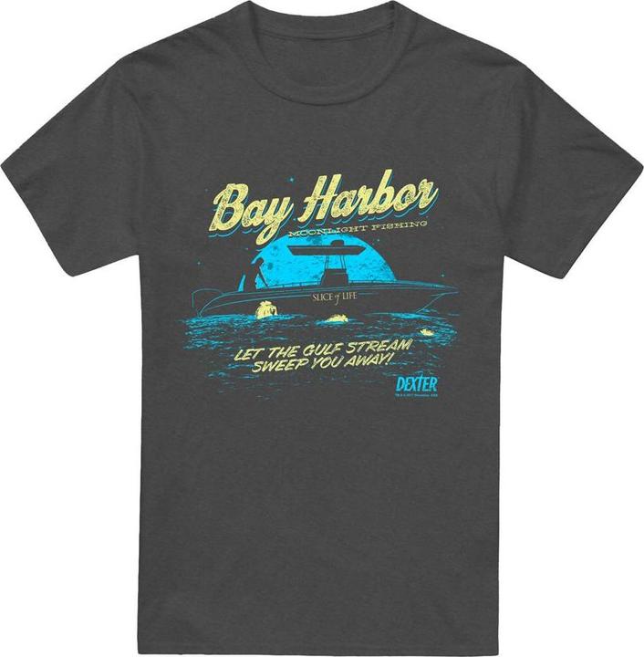 Actual product image IVF Hartmann Unisex Adult Moonlight Fishing T-Shirt (S)
