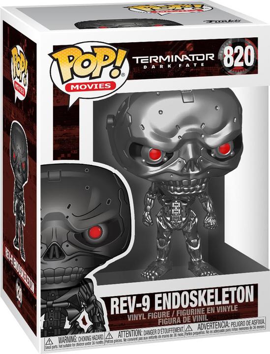 Actual product image Funko POP! Terminator - Dark Fate: REV-9