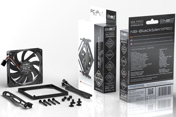 Produktbild Noiseblocker NB-BlacksilentPRO P-1 (80 mm, 1 x)