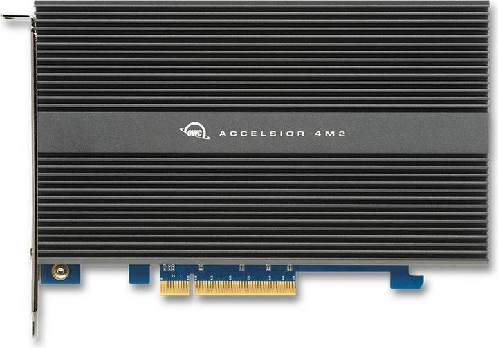 Immagine prodotto OWC Scheda adattatore SSD Accelsior 4M2 PCIe M.2 NVMe da 16,0 TB (16000 GB, PCI-Express)