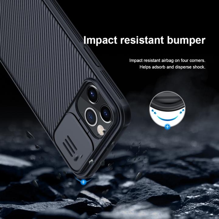 Actual product image Nillkin CamShield Series Hardcase Cover (Apple iPhone 12 Pro, Apple iPhone 12)