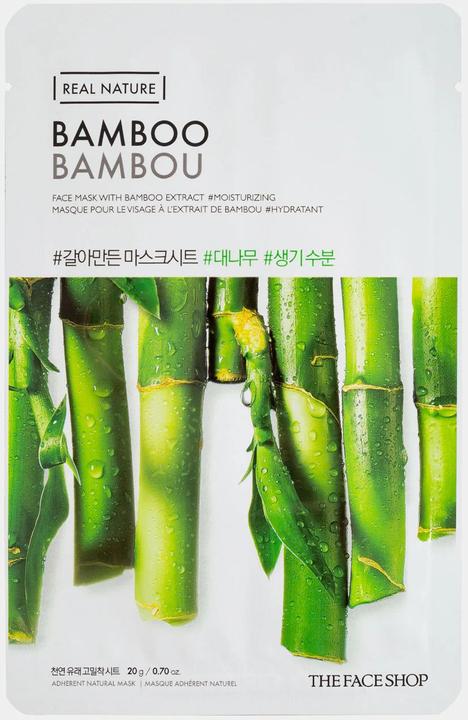 Actual product image The Face Shop Real Nature Face Mask With Bamboo Extract