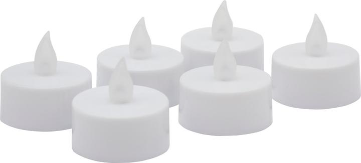 Image du produit RealPower Bougie à thé LED TL-6, pack de 6