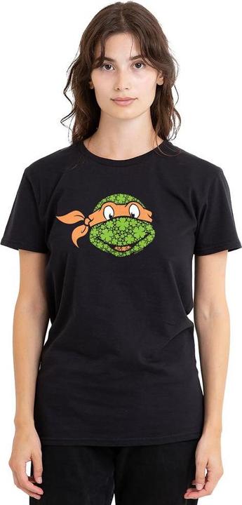 Actual product image Teenage Mutant NT Unisex Adult Michelangelo Clover St Patricks Day T-Shirt (L)