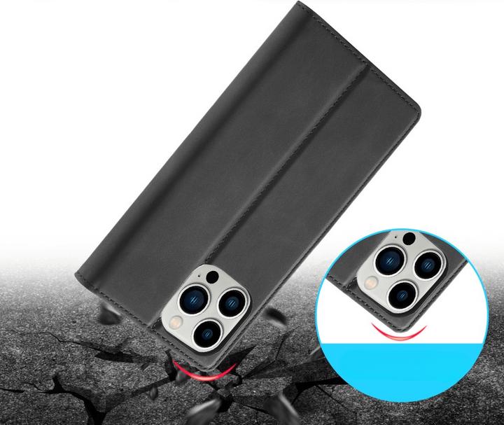Actual product image LC.Imeeke iPhone 16 Pro - Flip Case Vintage (Apple iPhone 16 Pro)