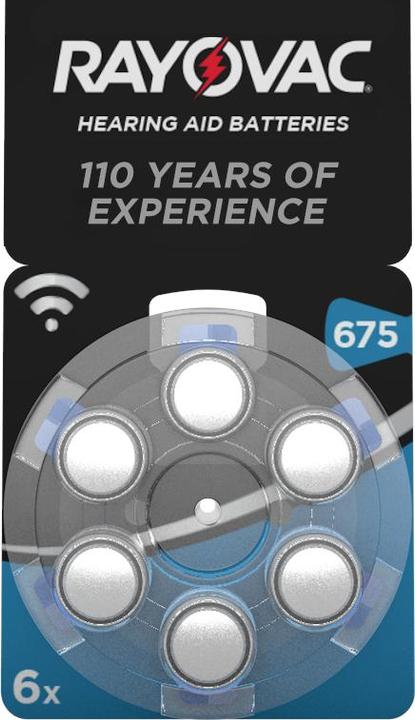 Image du produit Rayovac Spécial Acoustique 13 (6 pcs, PR48, 310 mAh)