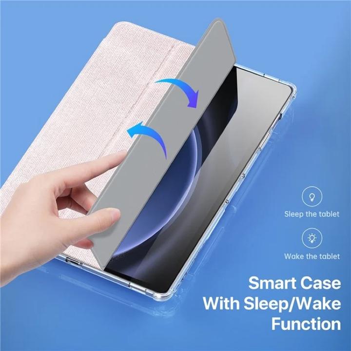 Actual product image Dux Ducis Unid Series Leather Bookcover Cover (Galaxy Tab S9 FE+, Galaxy Tab S10+, Galaxy Tab S9+)