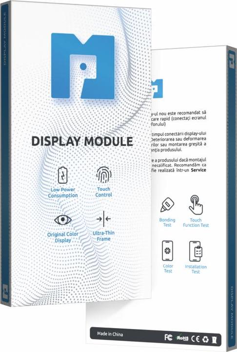 Image du produit MP Display Unit für OnePlus 10R, OLED Version, w/o Frame, Aftermarket, Schwarz