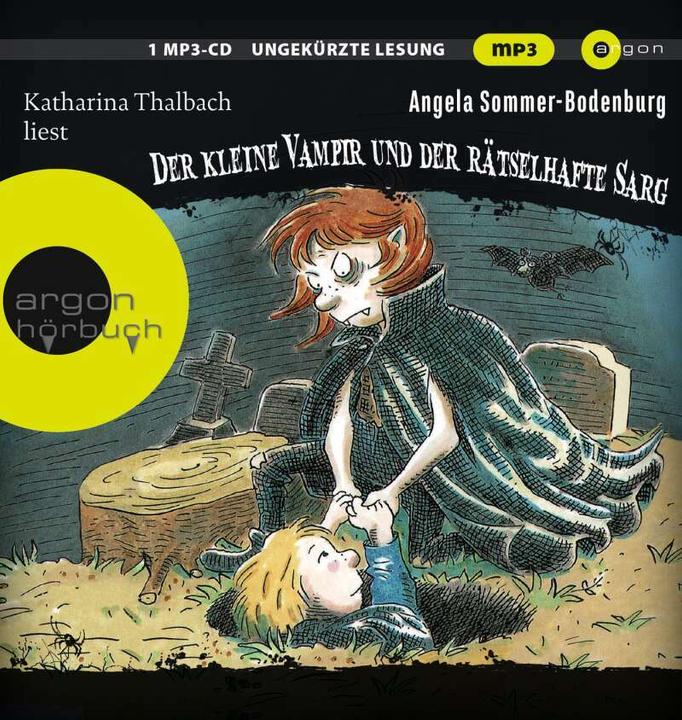 Produktbild Der kleine Vampir und der rätselhafte Sarg (Henrik Albrecht, Angela Sommer-Bodenburg, Amelie Glienke, Dirk Kauffels, Katharina Thalbach, Deutsch)