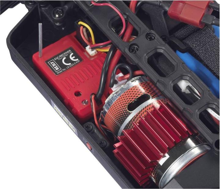 Actual product image Reely JoVage 4x4 V2 Orange/White Brushed 1:16 RC Model Car Electric Truggy Allra (RTR Ready-to-Run)