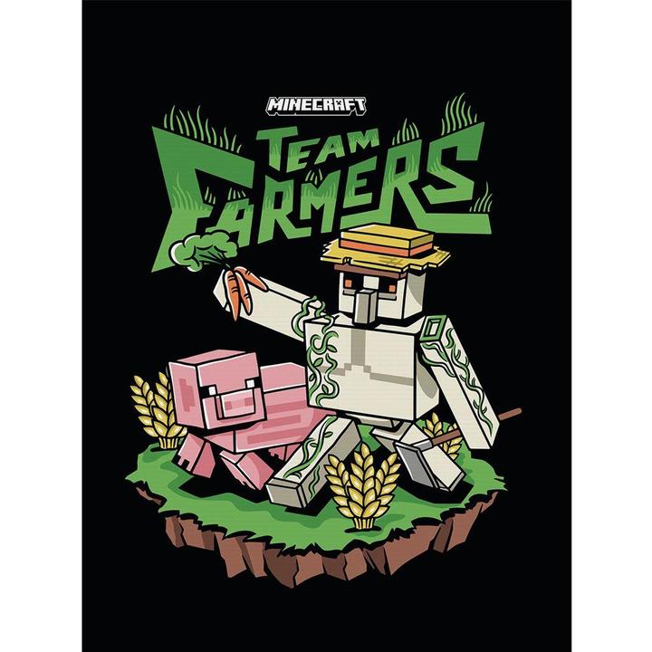 Image du produit Minecraft - Impression sur toile TEAM FARMERS (80 x 60 cm)