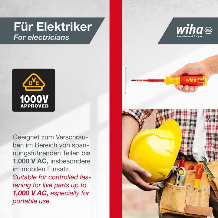 Produktbild Wiha Schraubendreher (Pozidriv-Kreuzschlitz (PZ))