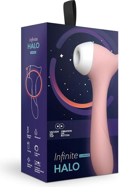 Actual product image Le Frivole Vacuum clitoral stimulator "Halo