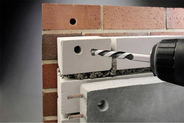 Actual product image kwb Rocker concrete and masonry drill set 5 pcs. (6 mm, 8 mm, 3 mm, 4 mm, 5 mm)