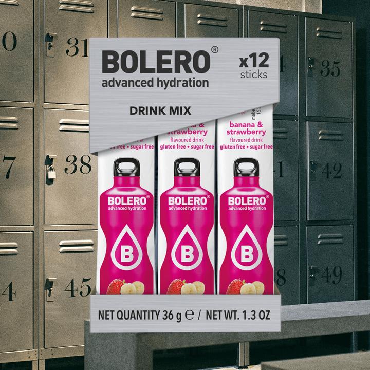 Image du produit Bolero Bâtons (Banane & fraise, 12 pcs, 53 g)