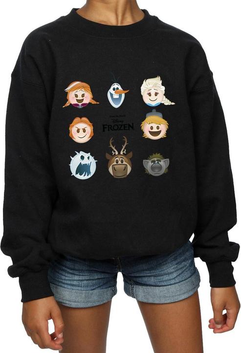 Produktbild Disney Frozen Mädchen Kopf Sweatshirt (116)