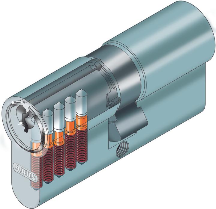 Image du produit Abus Cylindre profilé avec urgence & danger C73 N 35/35 (Cylindre profilé)
