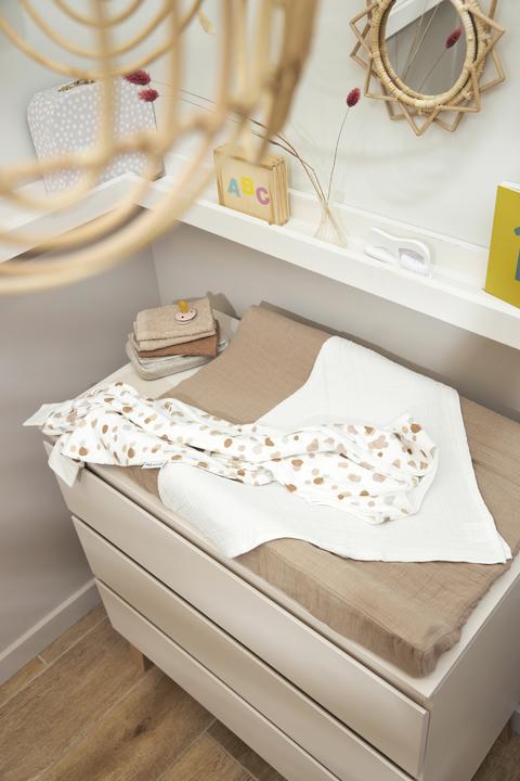 Actual product image Meyco Baby Uni changing mat cover (50 x 70 cm)