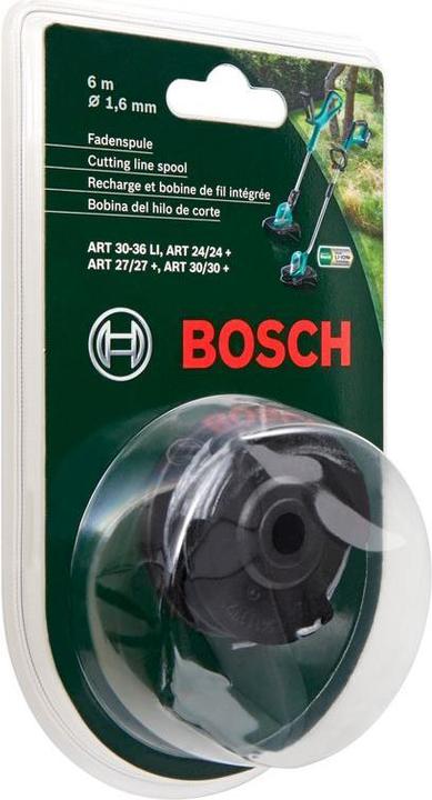Produktbild Bosch Home & Garden Schneidfadenspule 6 m (1,6 mm) für ART 24/27/30/36LI (Rasentrimmer, Trimmerfaden + Fadenspule)