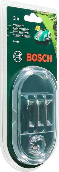 Produktbild Bosch Home & Garden Schneidmesser für Indego (Mähroboter, Rasenmäher Messer + Ersatzmesser Gartenmaschinen)