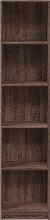 Image du produit VidaXL Bücherregal Regal Standregal Büroregal Aktenregal Braun Eichen-Optik (40 x 24 x 176 cm)