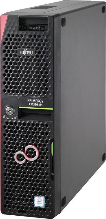 Actual product image Fujitsu Primergy TX1320 M4 (Intel Xeon E-2136, 16 GB, Tower Server)